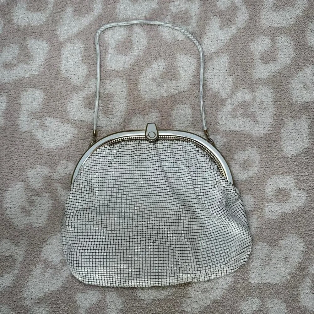 Vintage Oroton‎ Mesh Handbag | Silver & Gold